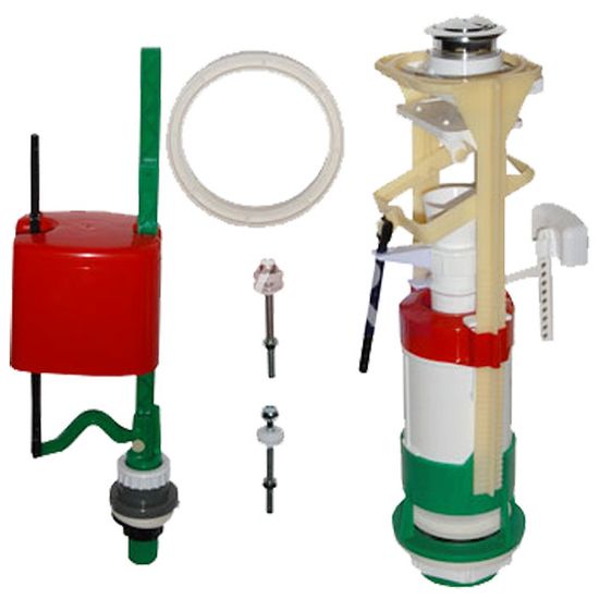 Составляющие бачка.